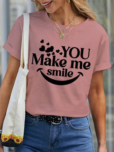 Lilicloth X Manikvskhan You Make Me Smile Women's Couple T-Shirt - Just Fashion Now - Modalova