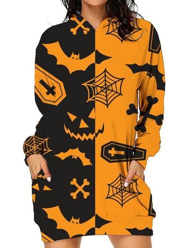 Hooded Halloween Sweatshirt - Just Fashion Now UK - Modalova