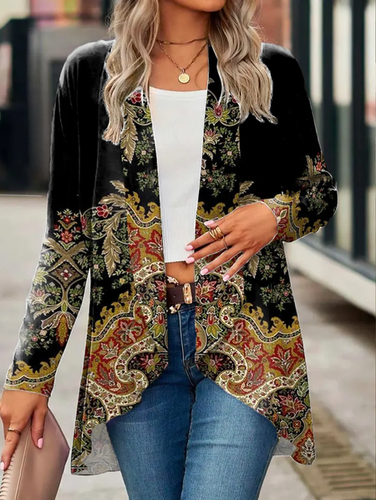 Plus size Ethnic Casual Kimono - Just Fashion Now - Modalova