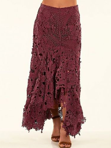 Lace Boho Skirt - Modetalente - Modalova