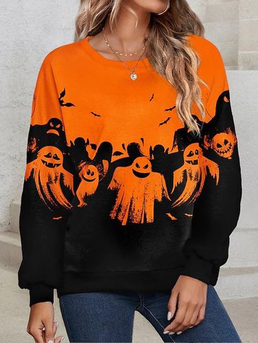 Casual Halloween Sweatshirt - Modetalente - Modalova