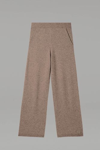 Wide organic cashmere knitted pants - REPEAT cashmere - Modalova