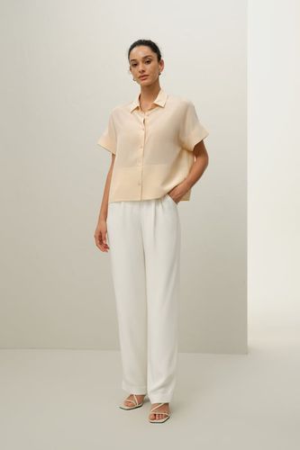 LILYSILK T-shirt Soie Élégant Manches Courtes Coupe Décontractée XS - LILYSILK - Modalova