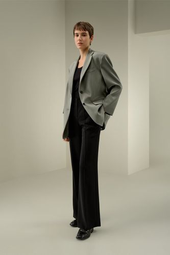 LILYSILK Blazer Oversize Crêpe de Soie Épaule Rembourrée Élégant Décontracté S - LILYSILK - Modalova