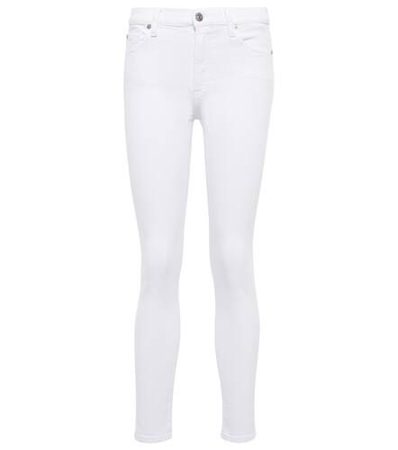 Jeans skinny de tiro alto cropped - 7 For All Mankind - Modalova