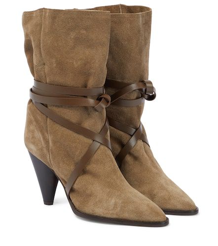 Ankle Boots Lidly aus Veloursleder - Isabel Marant - Modalova