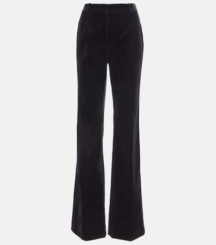 Corette velvet straight pants - Nili Lotan - Modalova