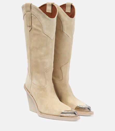 Dakota embellished suede boots - Paris Texas - Modalova