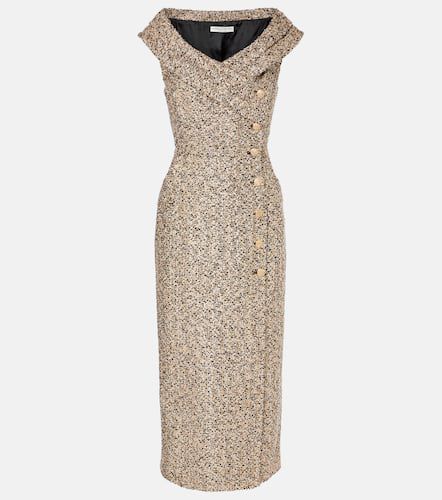 Alessandra Rich Abito midi in tweed - Alessandra Rich - Modalova