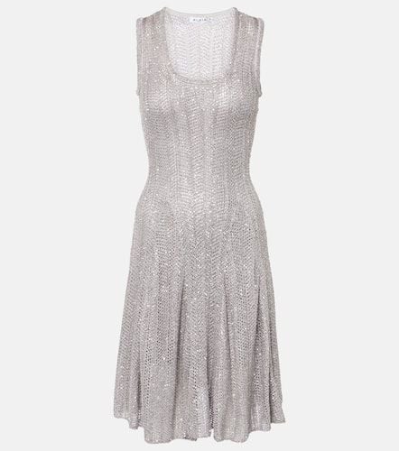 AlaÃ¯a Sequined knitted minidress - Alaia - Modalova