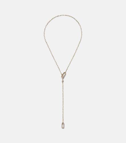 Cable Link 18kt chain necklace with diamonds - Shay Jewelry - Modalova