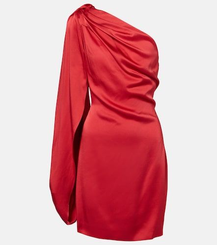 One-shoulder satin minidress - Stella McCartney - Modalova