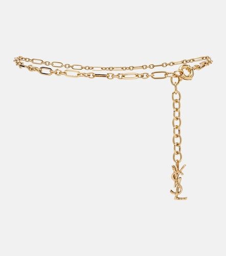 Cinturón Cassandre de cadena - Saint Laurent - Modalova