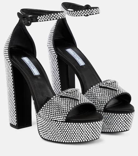 Prada high heel sandals best sale