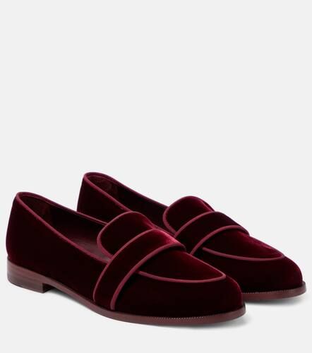 Aquazzura Martin velvet loafers - Aquazzura - Modalova