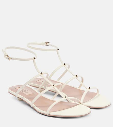 Sandalen Rockstud Wispy aus Leder - Valentino Garavani - Modalova