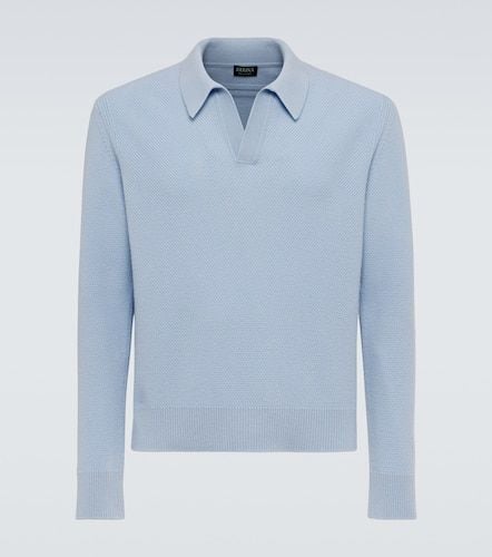 Zegna Polo in cashmere - Zegna - Modalova