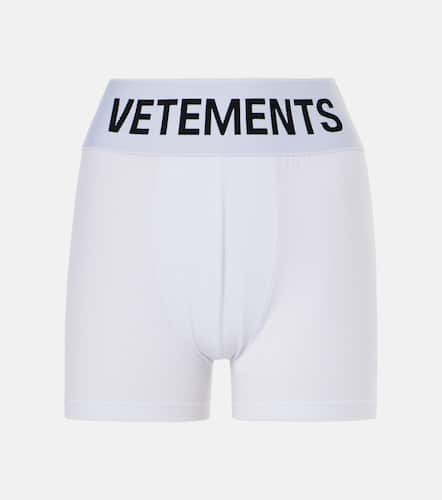 Boxer briefs de mezcla de algodón con logo - Vetements - Modalova