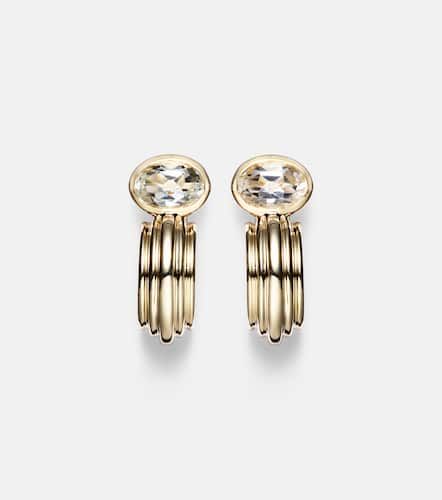 Pavillion 14kt earrings with topazes - Stone and Strand - Modalova