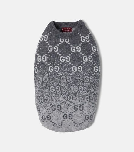 Pullover per cani in lana jacquard - Gucci - Modalova