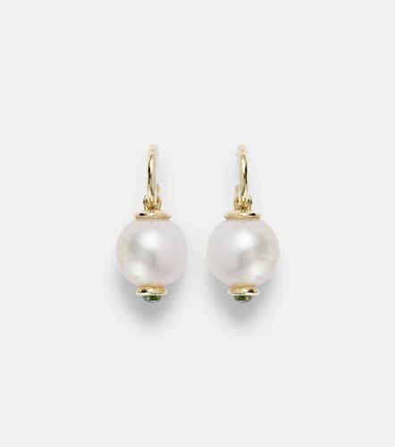 Kt drop earrings with pearls and tourmaline - Octavia Elizabeth - Modalova