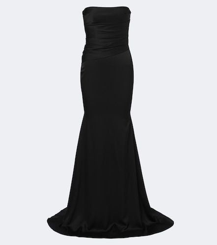 Vestido de fiesta de crepé satén drapeado - Alex Perry - Modalova