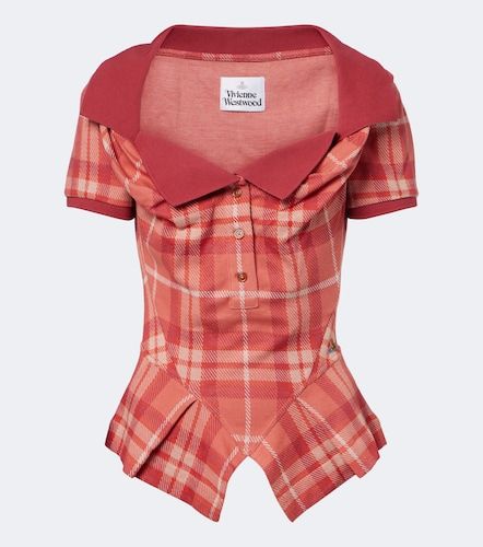 Top Monday in cotone a quadri - Vivienne Westwood - Modalova