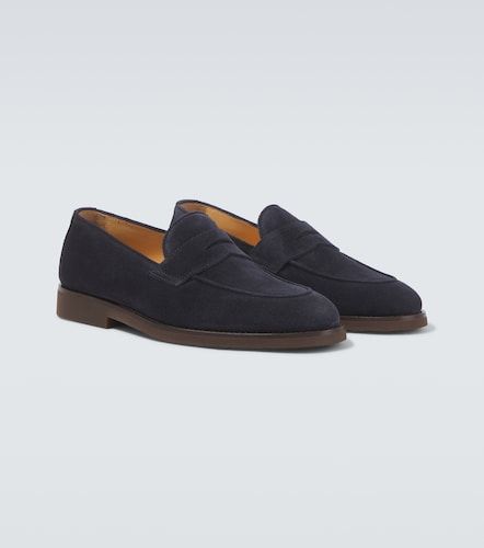 Mocassini in suede - Brunello Cucinelli - Modalova