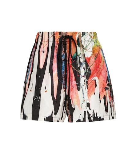 Shorts Mindscape de algodón - Christopher Kane - Modalova