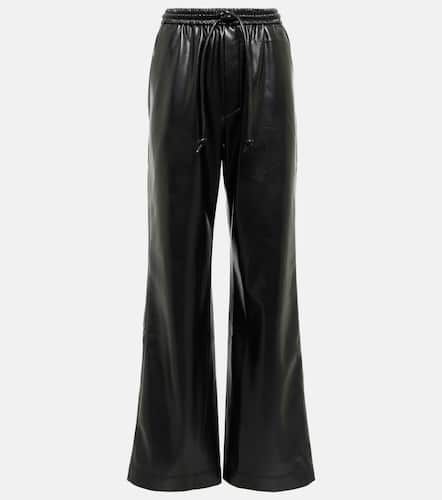 Calie straight faux leather pants - Nanushka - Modalova