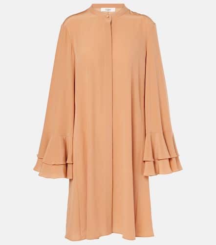 ChloÃ© Silk crÃªpe de chine minidress - Chloe - Modalova