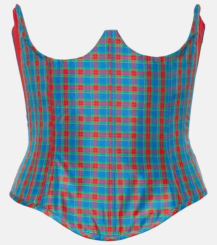 Bella checked taffeta corset - Vivienne Westwood - Modalova