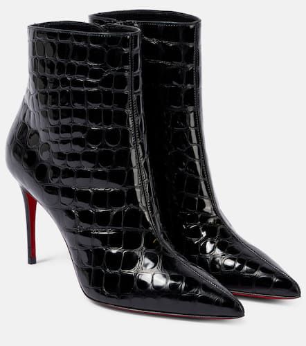 So Kate 85 croc-effect ankle boots - Christian Louboutin - Modalova