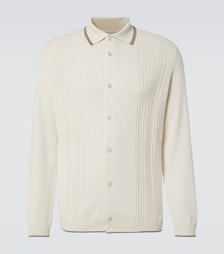 Cotton polo sweater - Brunello Cucinelli - Modalova