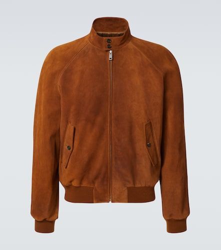 Prada Suede bomber jacket - Prada - Modalova