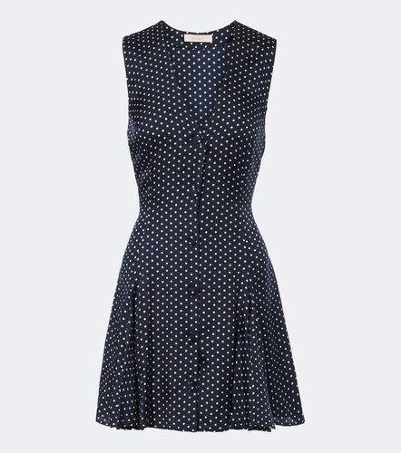 Aubrey polka dot silk-blend minidress - Doen - Modalova