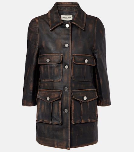 Shushu/Tong Leather jacket - Shushu/Tong - Modalova