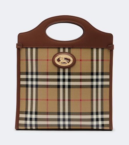 Bolso Medium con Check - Burberry - Modalova
