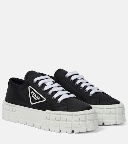 Sneakers Wheel in gabardine con platform - Prada - Modalova