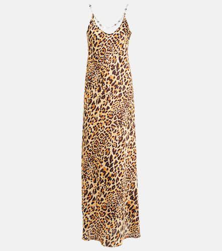 Embellished leopard-print maxi dress - Rabanne - Modalova