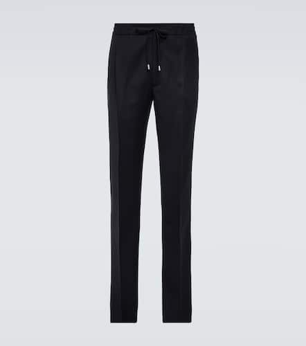 Pleated wool and cashmere pants - Lardini - Modalova