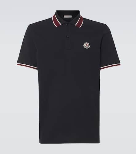 Moncler Polo de algodón con logo - Moncler - Modalova