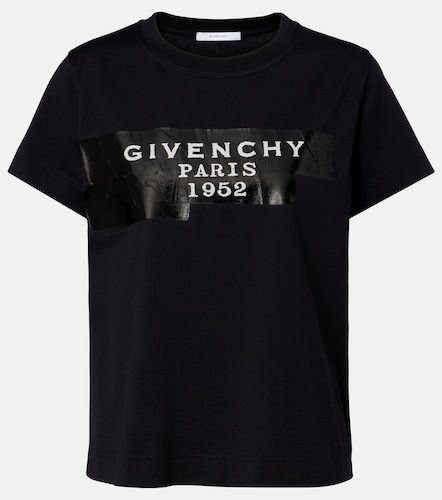 Camiseta de jersey de algodón estampada - Givenchy - Modalova