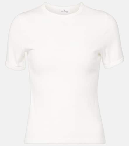 Courrèges T-shirt in jersey di cotone - Courreges - Modalova