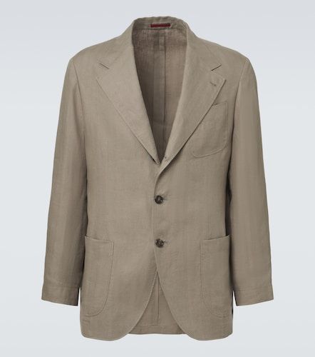 Brunello Cucinelli Blazer de lino - Brunello Cucinelli - Modalova