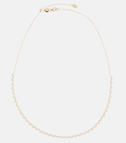 Halskette Sophisticate aus 18kt Gelbgold mit Diamanten - Jade Trau - Modalova