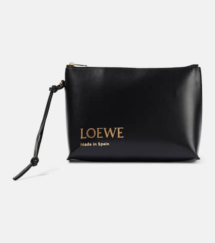 Loewe Logo embossed leather pouch - Loewe - Modalova