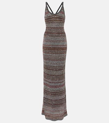 Verziertes Maxikleid aus Häkelstrick - Missoni - Modalova