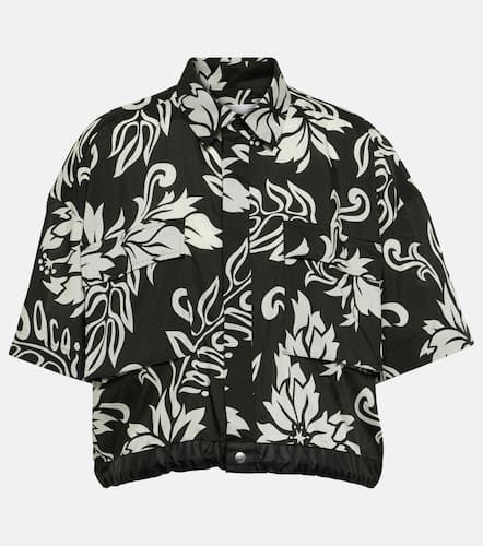 Sacai Camisa cropped floral - Sacai - Modalova