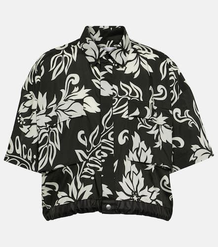 Sacai Cropped floral shirt - Sacai - Modalova